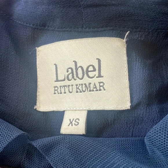 LABEL RITU KUMAR
Panelled Top with Tie-Up Neckline - Picture 11 of 11